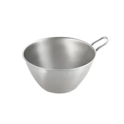 Japanese Stainless Steel Prep Bowl with Handle, 500ml