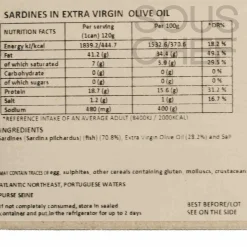 Jose Gourmet Sardines in Extra Virgin Olive Oil, 120g
