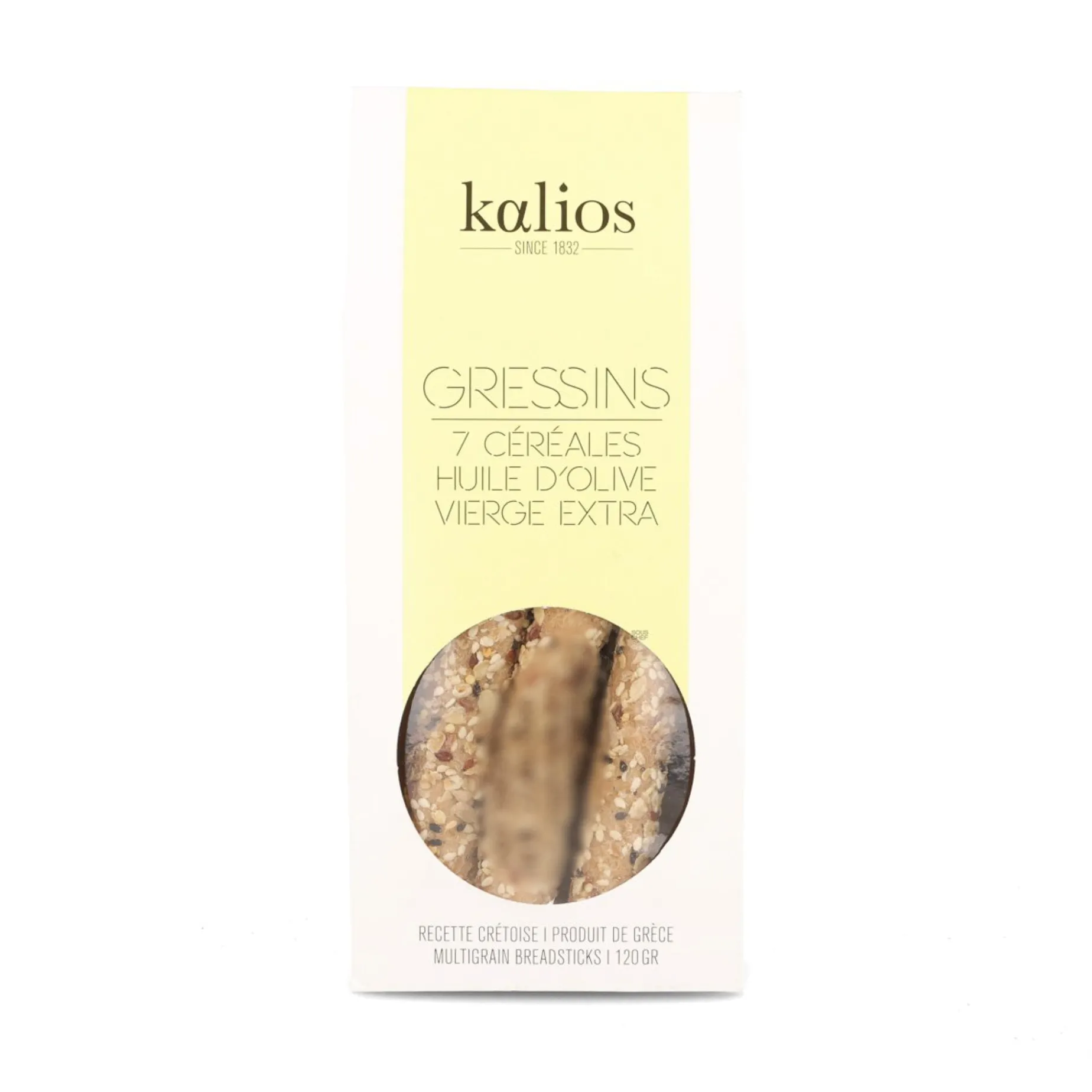 Kalios 7 Cereals Extra Virgin Olive Oil Cretan Breadsticks, 120g