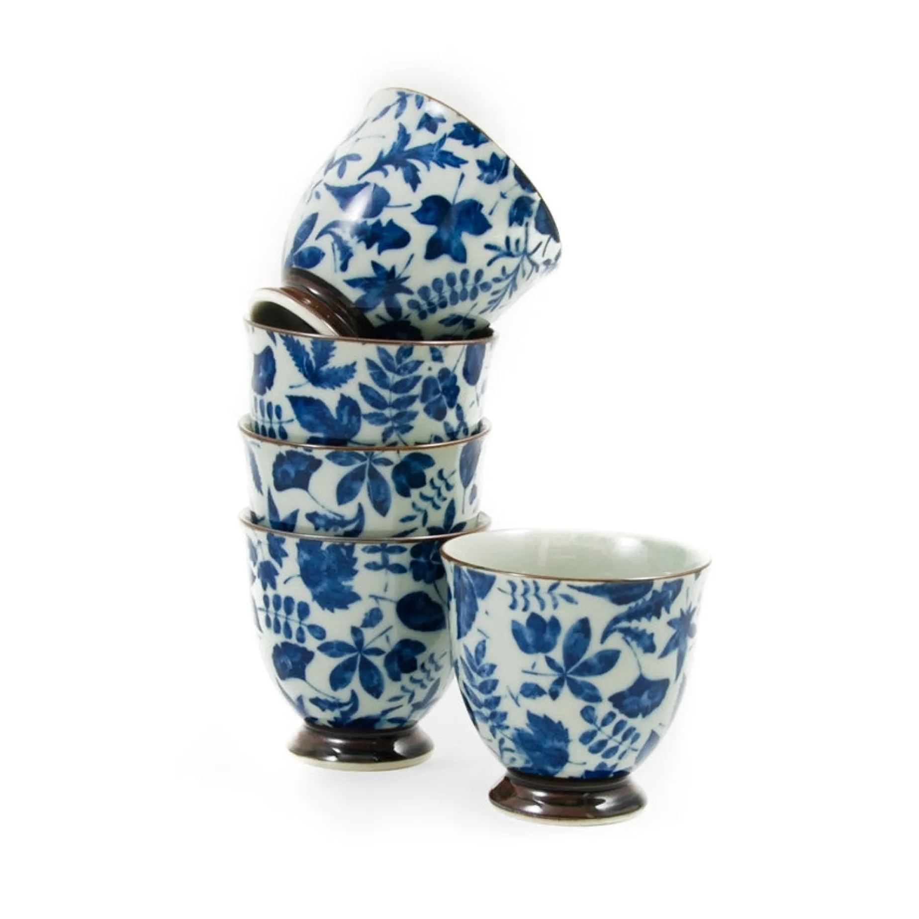 Kashiwa Blue Japanese Teacup Set