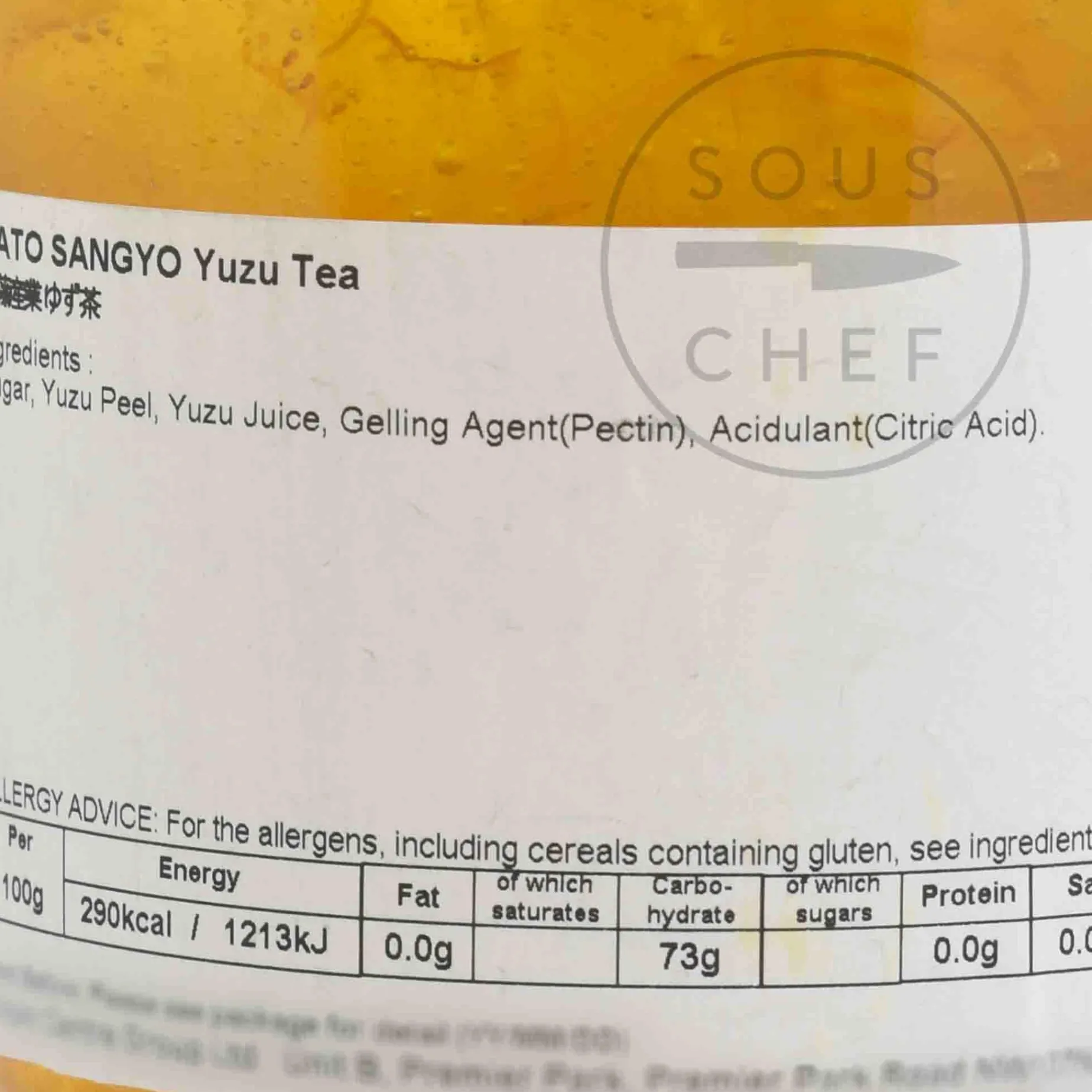 Kato Sangyo Yuzu Tea, 600g