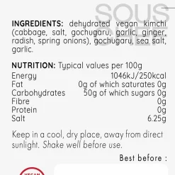 Korean Pantry Kimchi Chilli Flakes, 60g