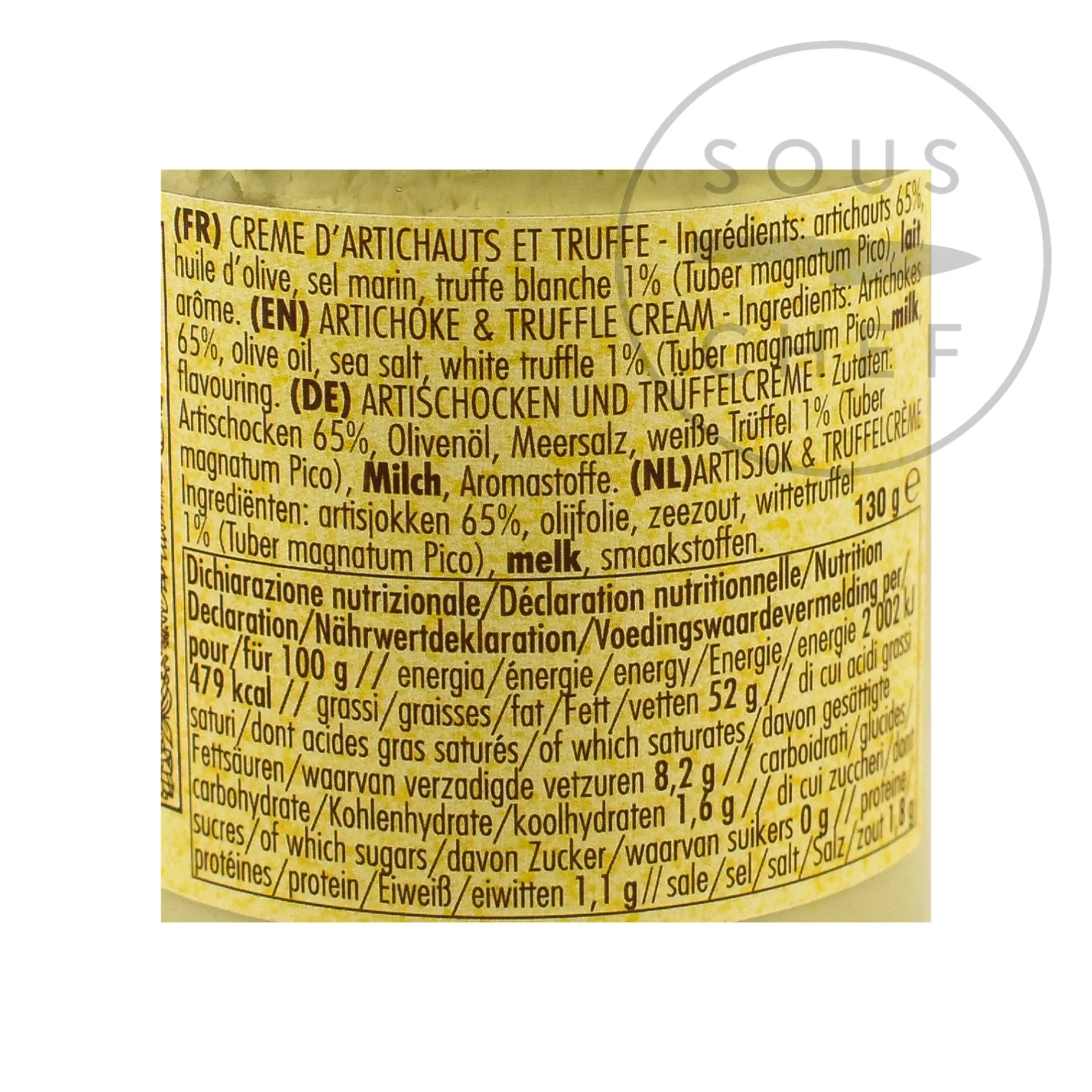 La Favorita Artichoke And Truffle Cream, 130g