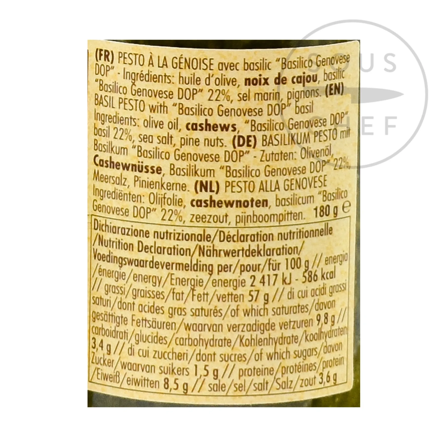 La Favorita Pesto With Genovese Basil DOP