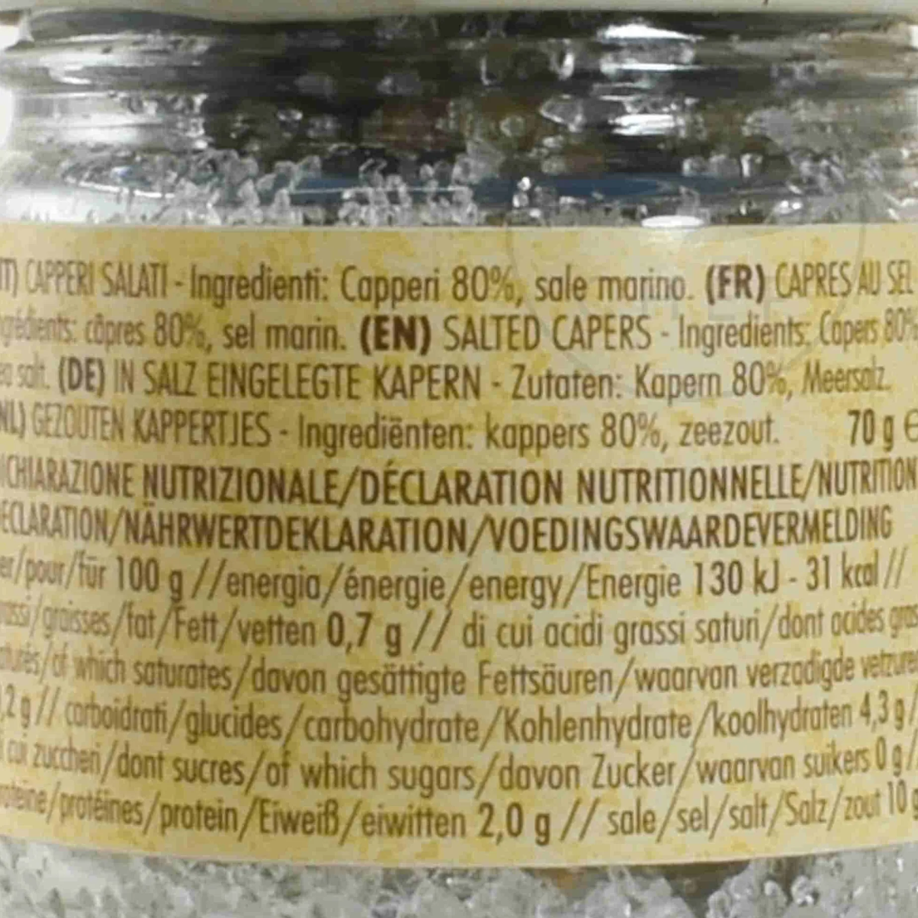 La Favorita Salted Capers