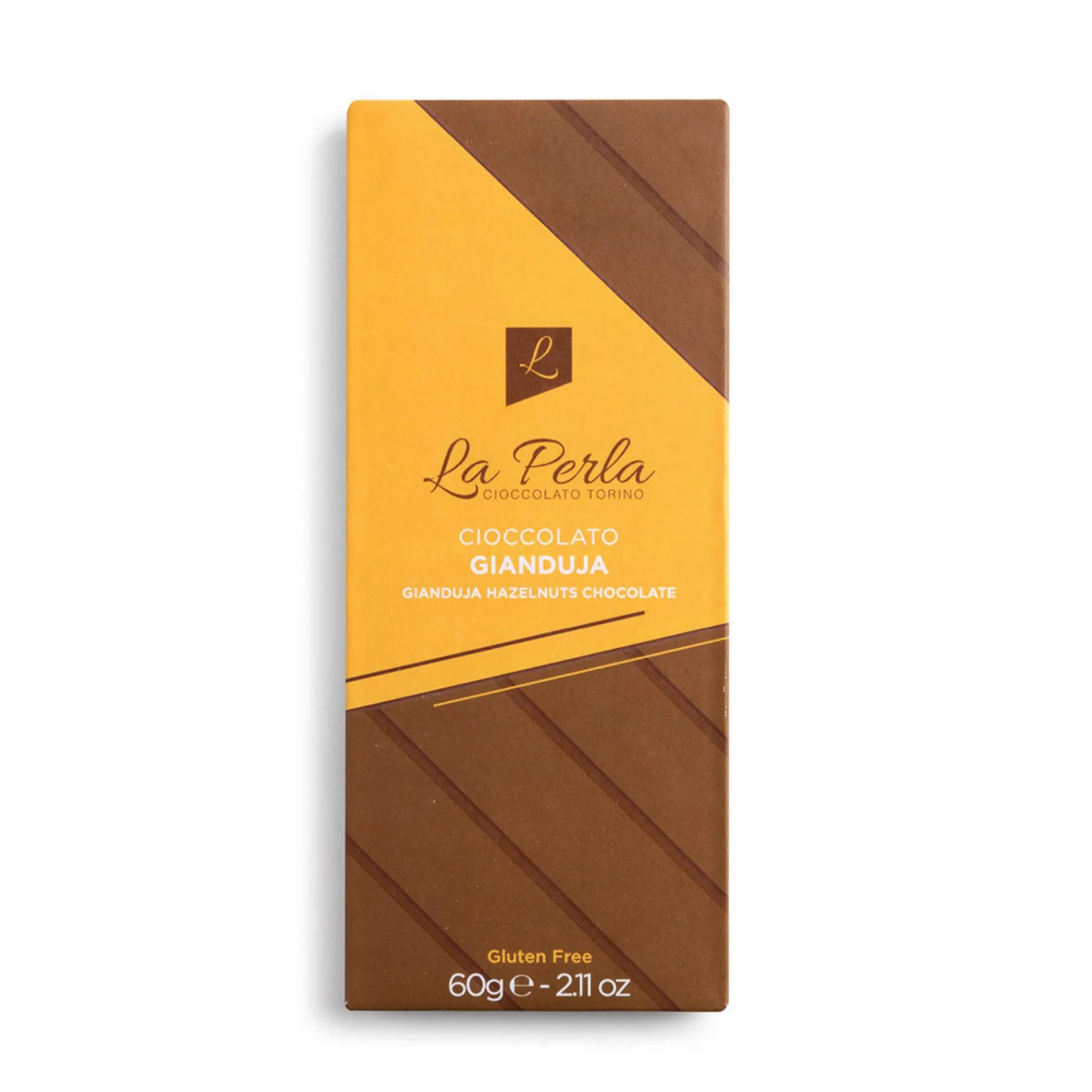 La Perla di Torino Gianduja Chocolate Bar, 60g