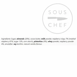 La Perla di Torino Mini Pistachio & Raspberry Truffles, 50g