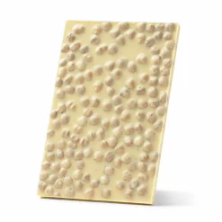 La Perla di Torino White Chocolate Slab with Whole Roasted Hazelnuts, 450g
