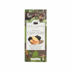 Lady Joseph Black Truffle Crackers, 100g