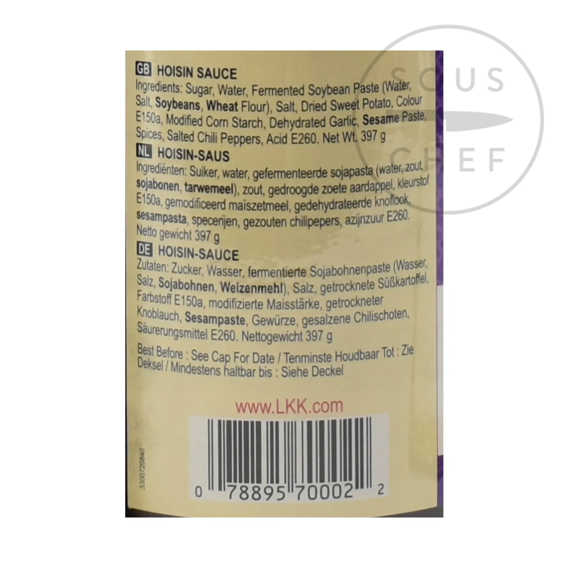 Lee Kum Kee Hoisin Sauce, 397g