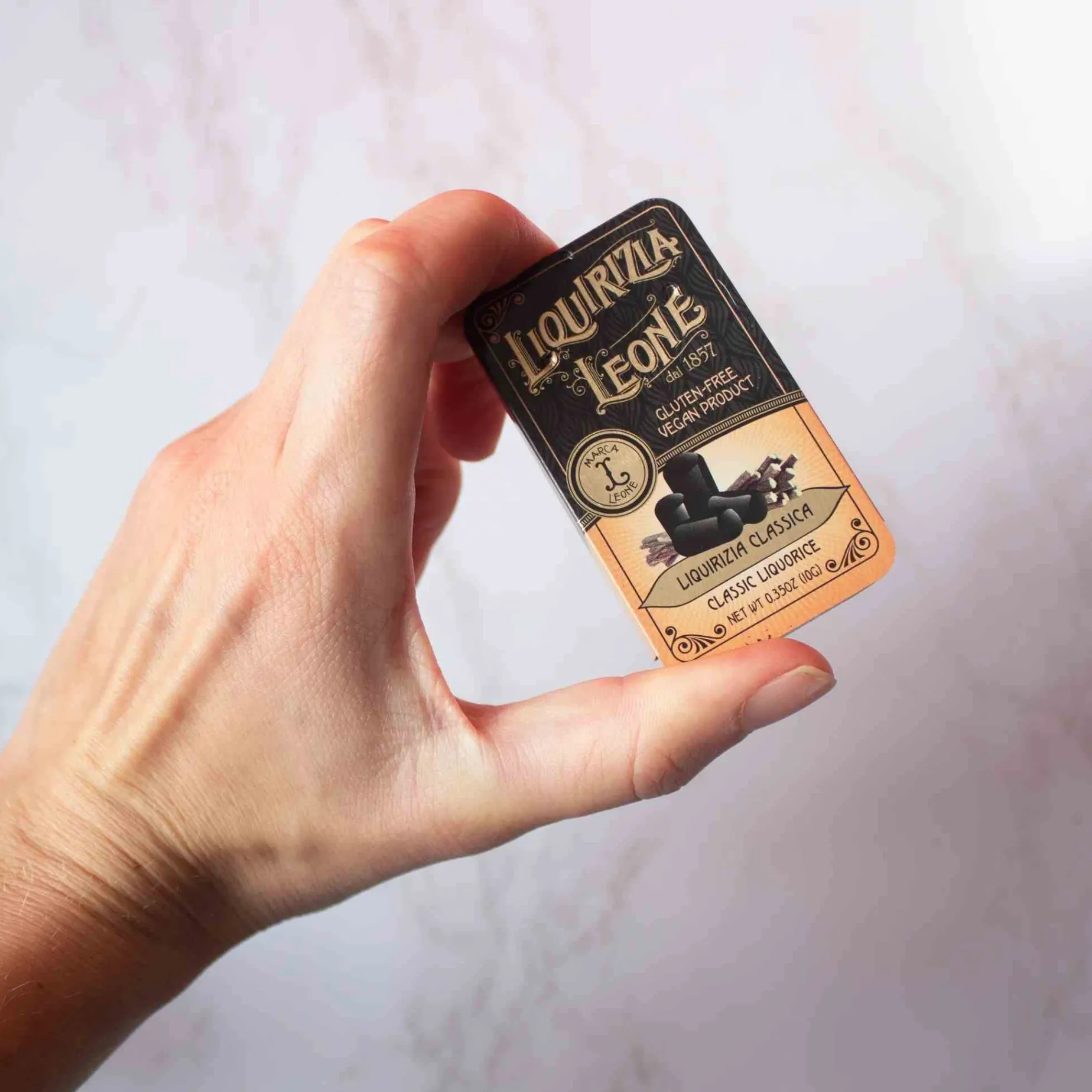 Leone Extra Pure Liquorice, 10g