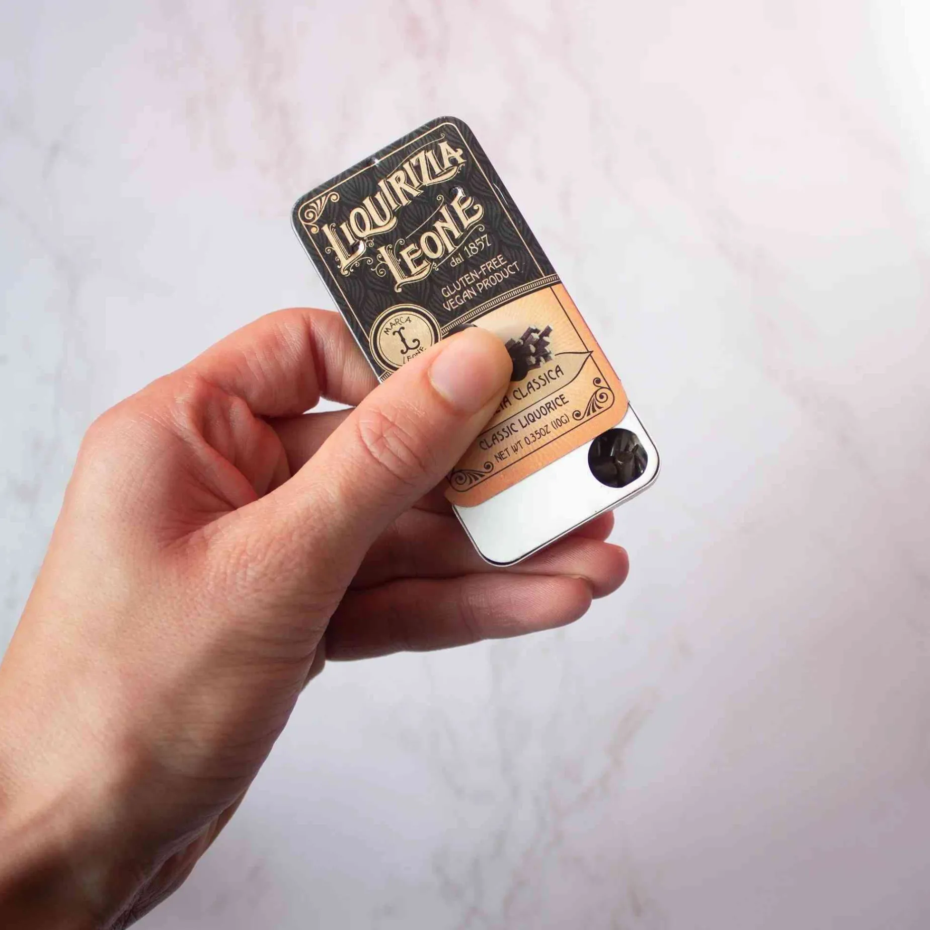 Leone Extra Pure Liquorice, 10g