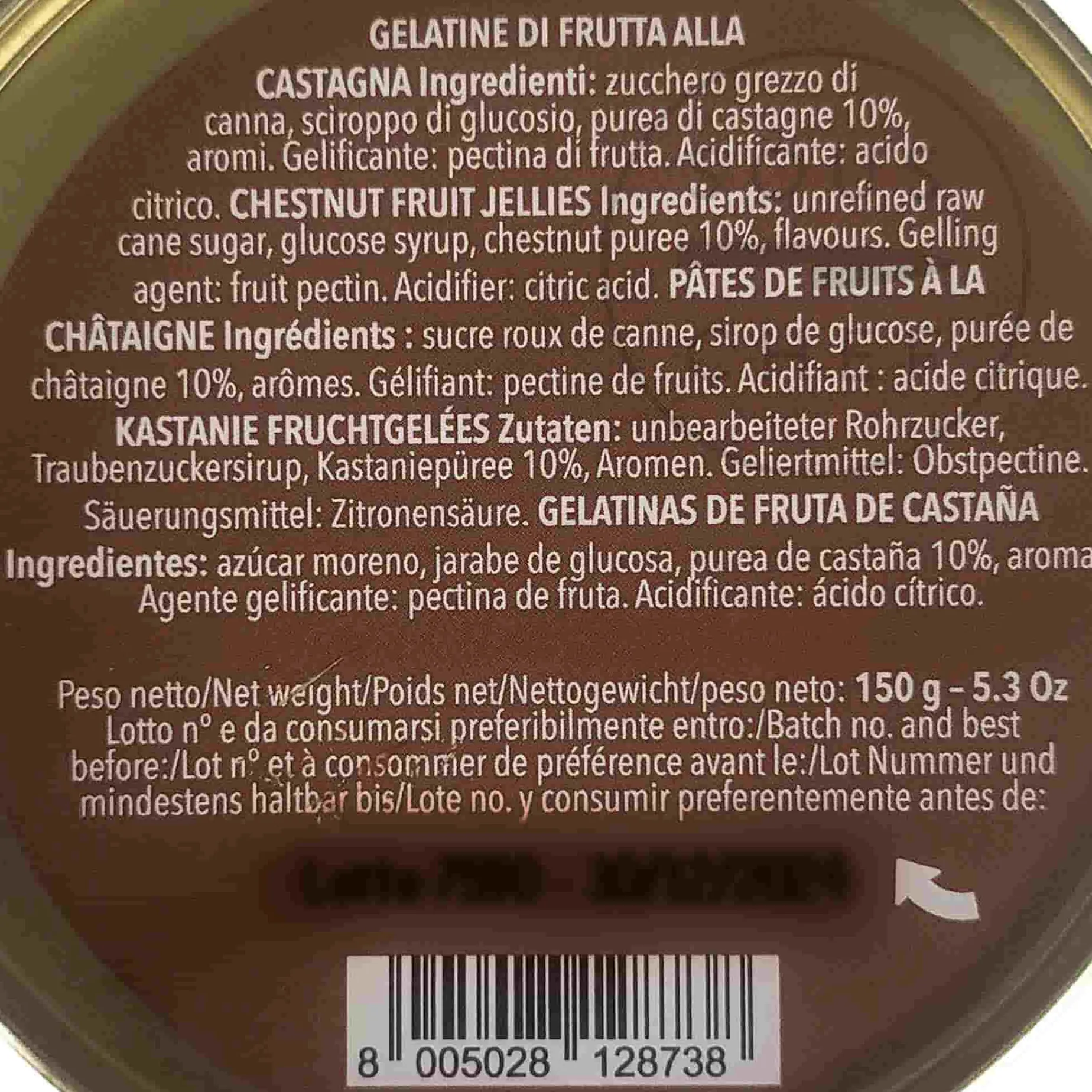 Leone Marron Glaces Jellies, 150g