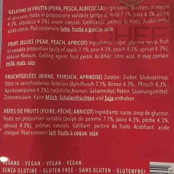 Leone Mixed Flavours Fruit Jellies Pattern Handy Bags, 150g