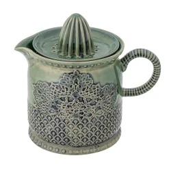 Liselu Green Floral Lemon Juicer