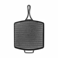 Lodge Blacklock Cast Iron Grill Pan Square, 30.5cm
