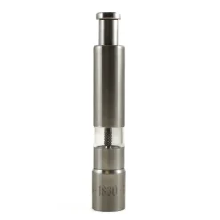 Maison Bremond Stainless Steel Push Pepper Grinder