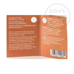 Manzanilla Olives Stuffed with Almond, 580g