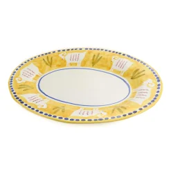Materia Gallina Yellow Goat Oval Serving Dish