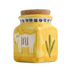 Materia Gallina Yellow Goat Spice Jar