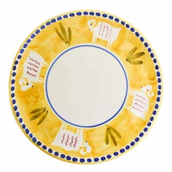 Materia Gallina Yellow Goat Pizza Plate, 32cm