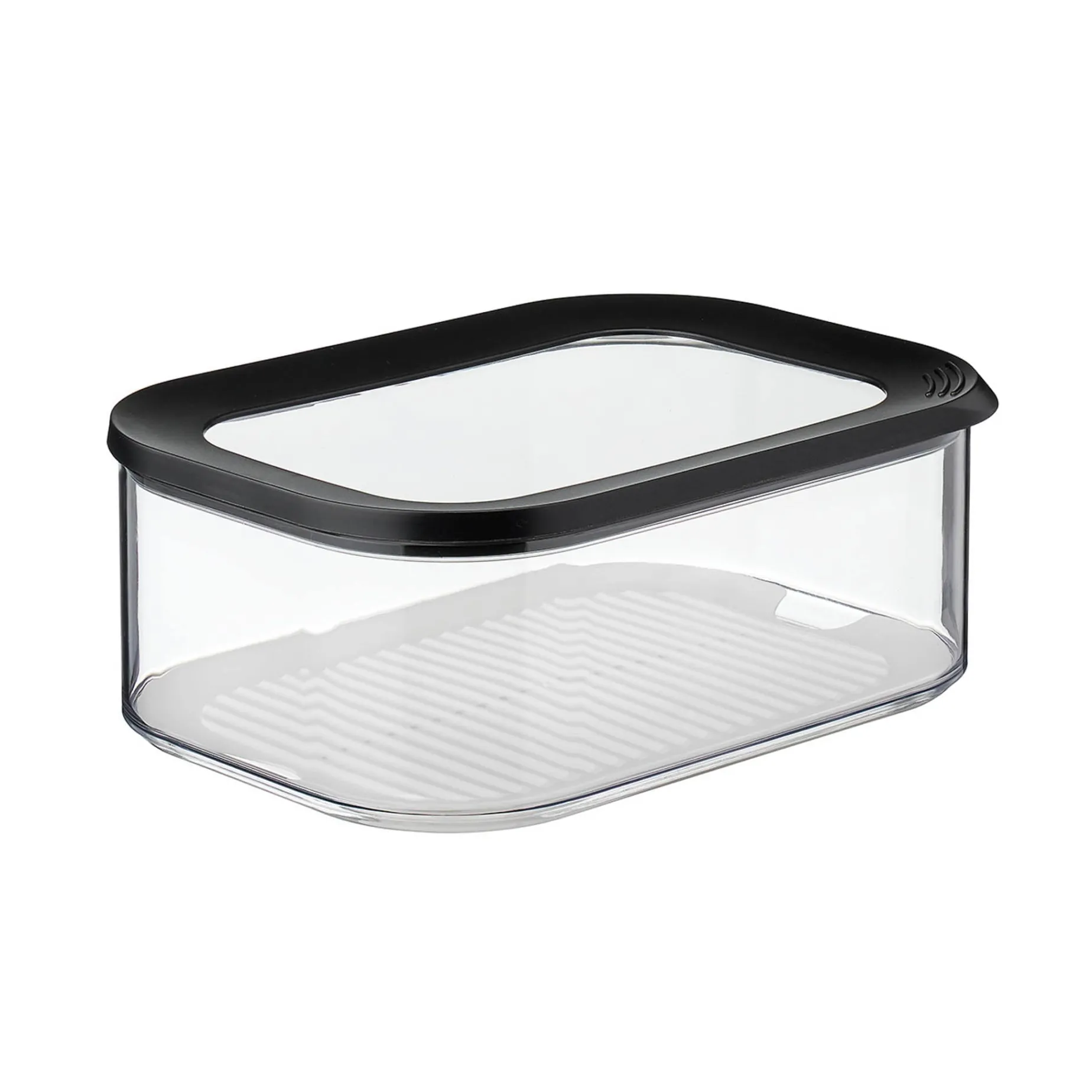 Mepal Modula Cheese Box, 2000ml, Black