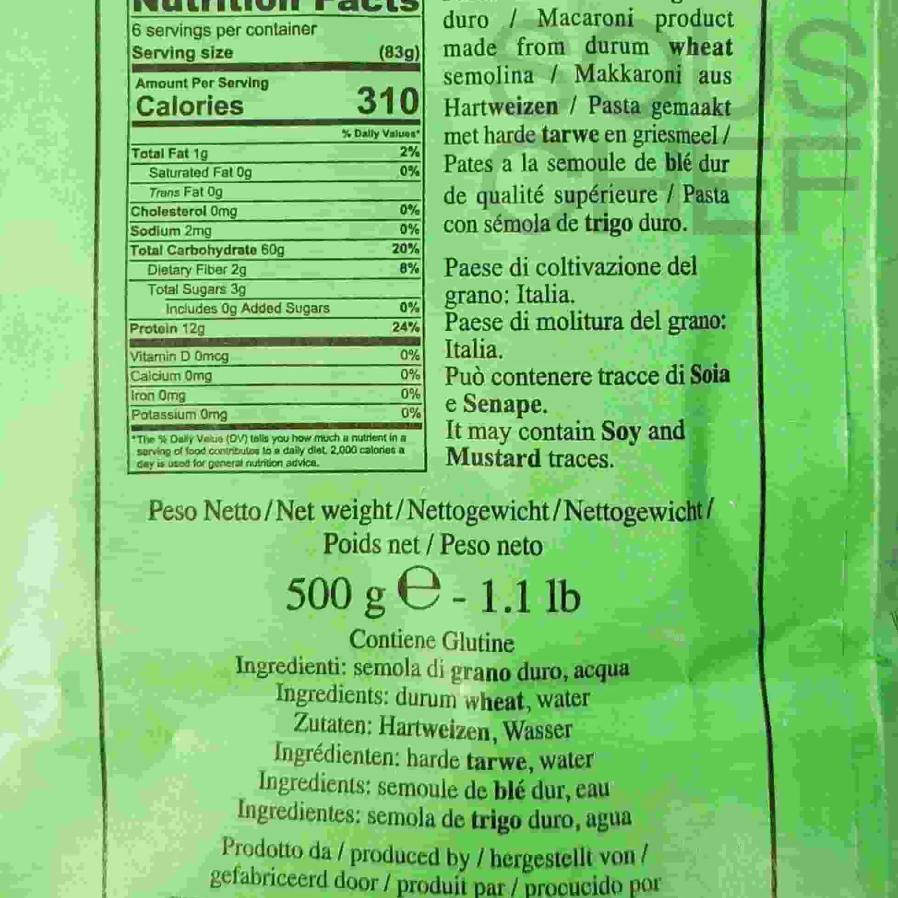 Michele Portoghese Gnocchetti, 500g