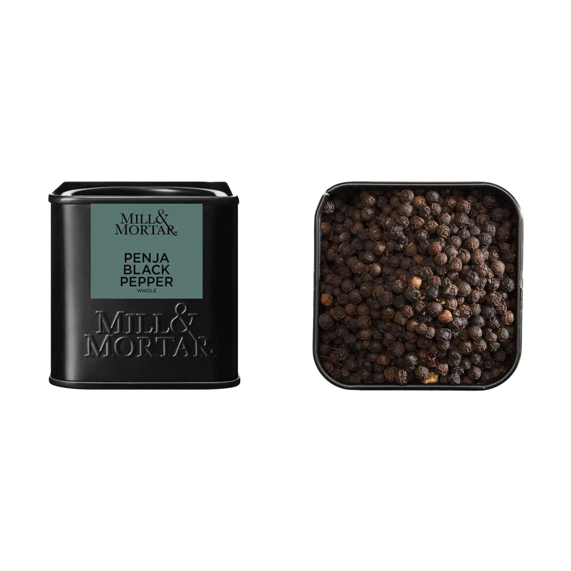 Mill & Mortar IGP Penja Black Peppercorn, 50g