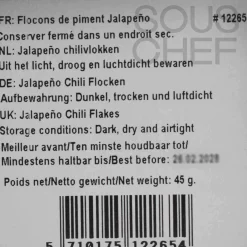 Mill & Mortar Jalapeno Flakes, 45g