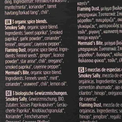 Mill & Mortar Organic Grill Champions Spice Blends Gift Set