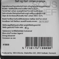 Mill & Mortar Porcini Salt Flakes, 80g