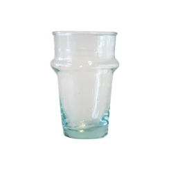 Moroccan Water Glass - Recycled Glass