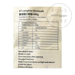 Mung Bean Thread Vermicelli - Glass Noodles, 400g