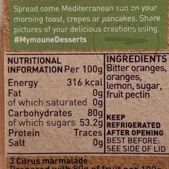 Mymoune Citrus Marmalade, 340g