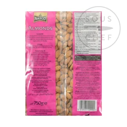 Natco Whole Almonds, 750g