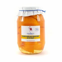 Navarrico Hand-Peeled Peach Halves in Syrup, 950g