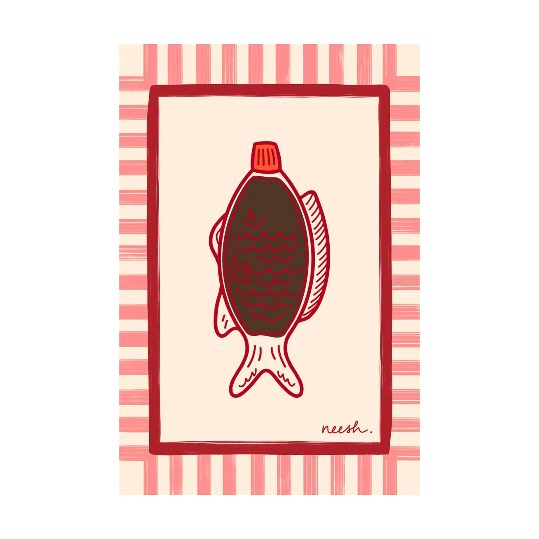 Neesh Home Soy Sauce Tea Towel