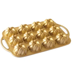 NordicWare Gold Braided Mini Bundt Pan