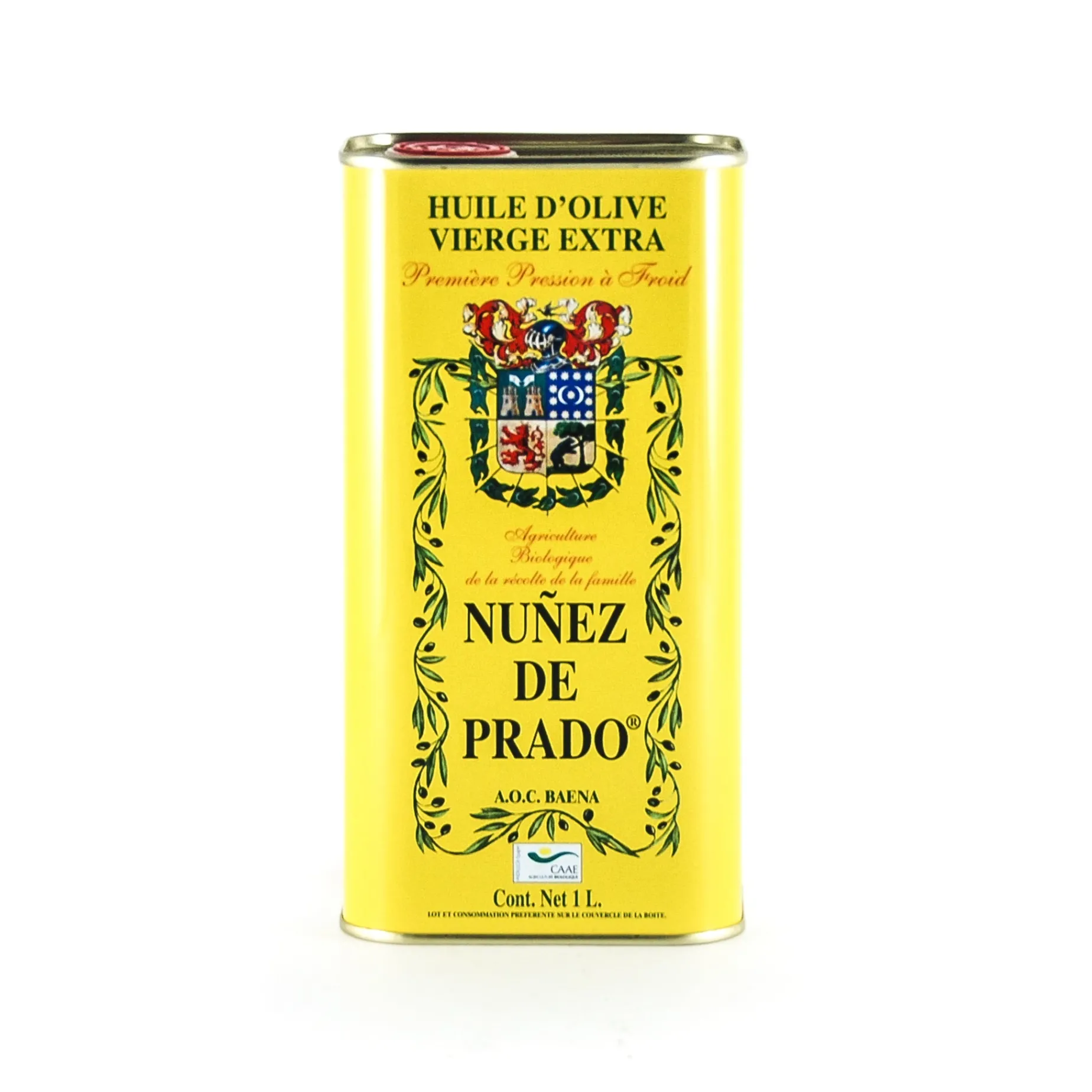 Nunez de Prado Organic Extra Virgin Olive Oil DOP, 1 litre