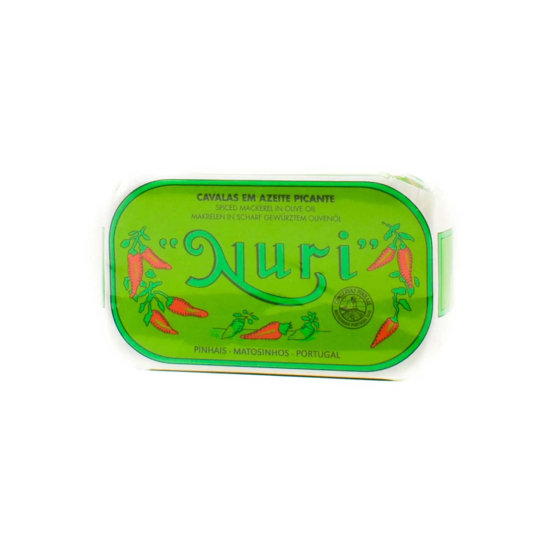 Nuri Mackerel in Olive Oil, Spicy 125g