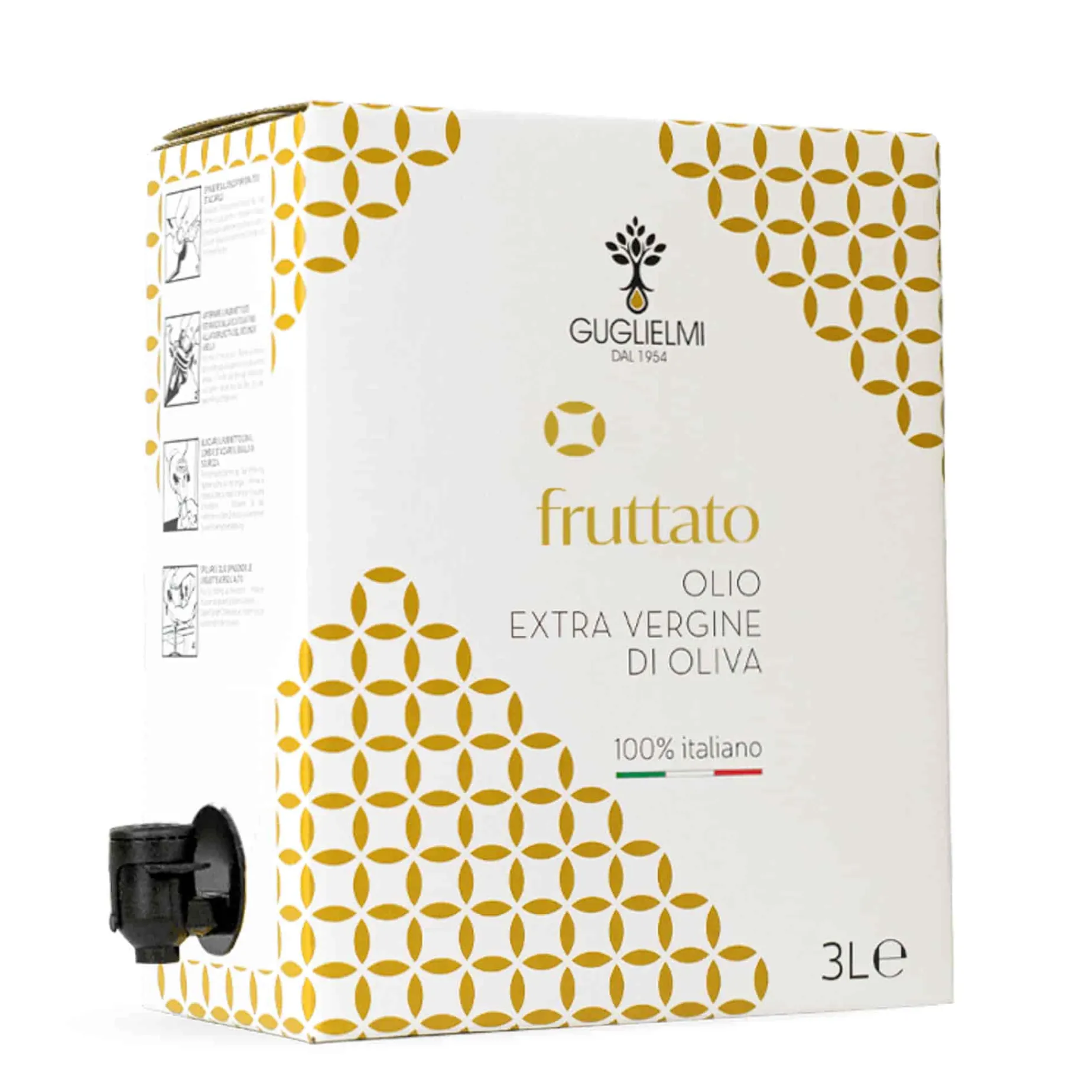 Olio Guglielmi Monogram Fruity Extra Virgin Olive Oil