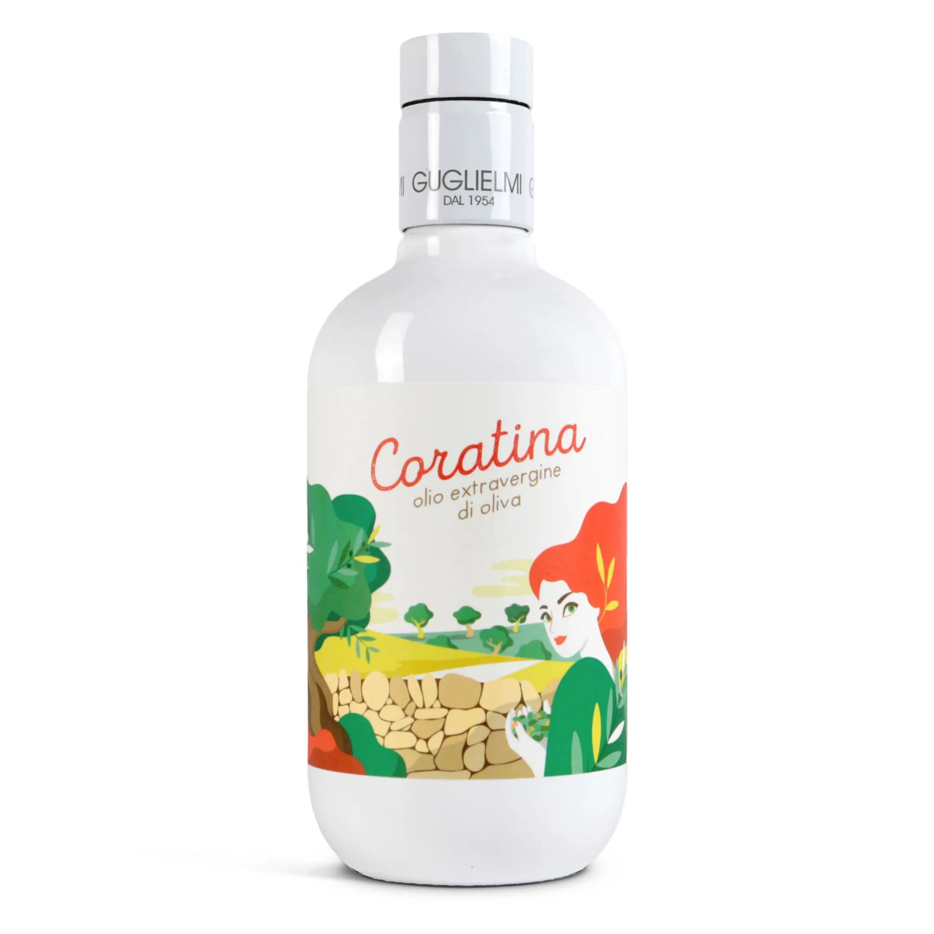 Olio Guglielmi Single Varietal Coratina Extra Virgin Olive Oil, 500ml