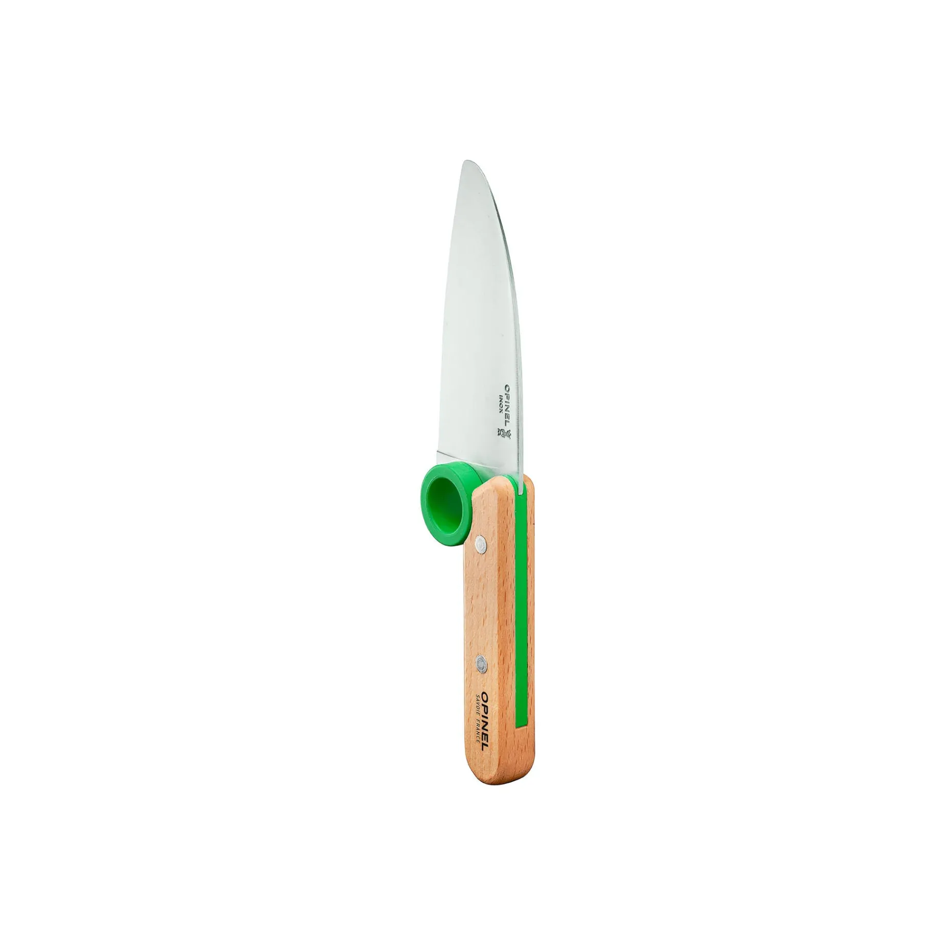 Opinel Green Le Petit Chef 3 Piece Children's Knife Set