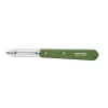 Opinel No 115 Khaki Beechwood Handle Peeler, 6cm