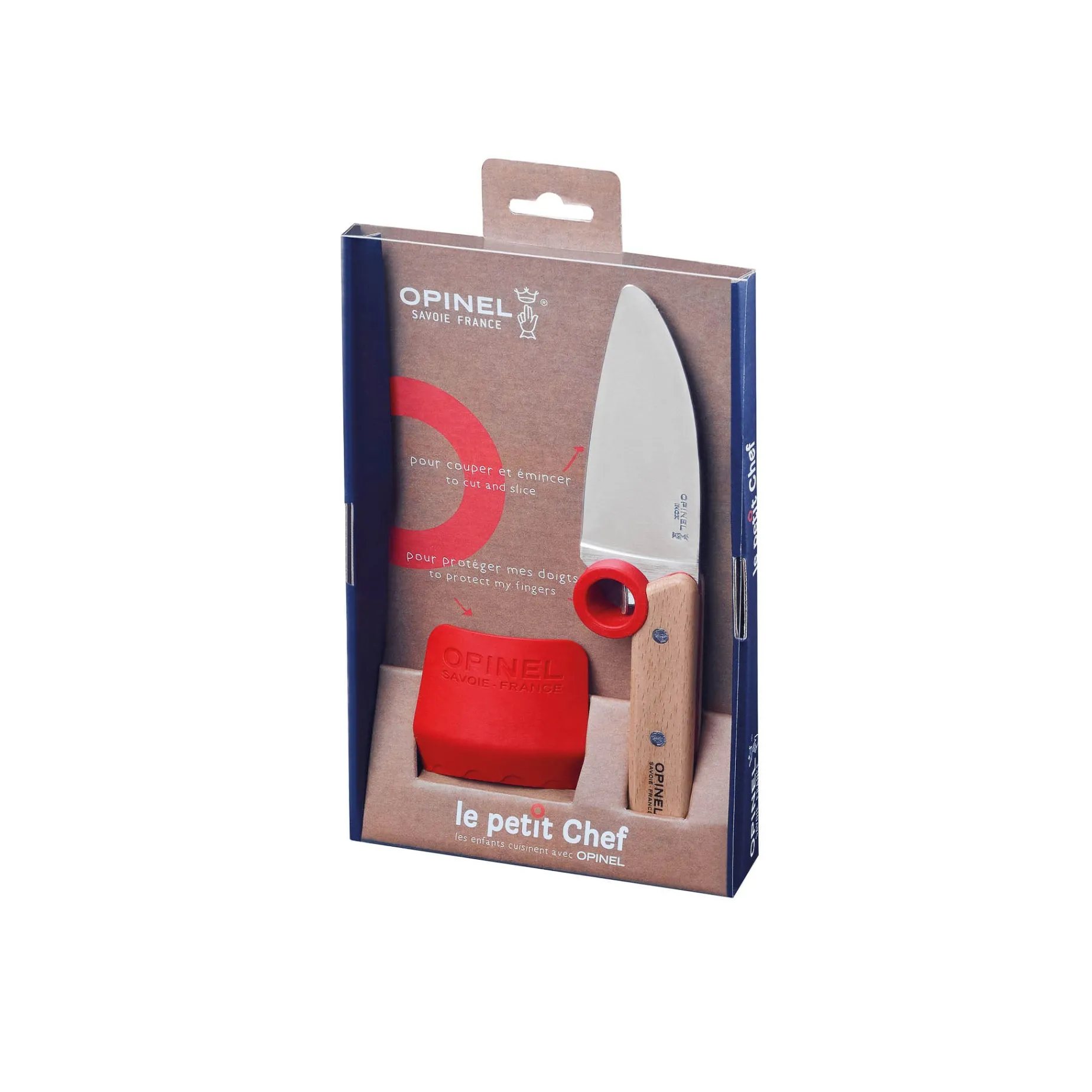 Opinel Red Le Petit Chef 2 Piece Children's Knife Set