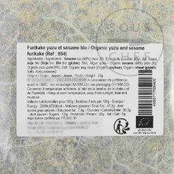 Organic Yuzu & Sesame Furikake, 25g