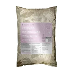 Original Beans 55% Femmes de Virunga Dark Milk Couverture Chocolate, 2kg