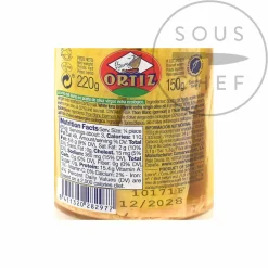 Ortiz Bonito Tuna in Organic Olive Oil, 220g