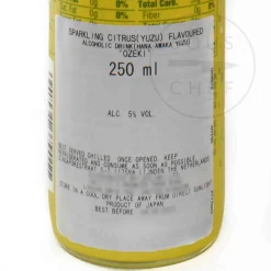 Ozeki Hana Awaka Yuzu Sparkling Sake 5%, 250ml