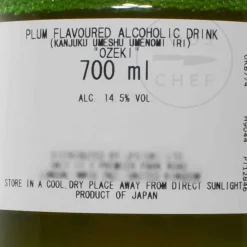 Ozeki Kanjyuku Umeshu With Plum, 700ml